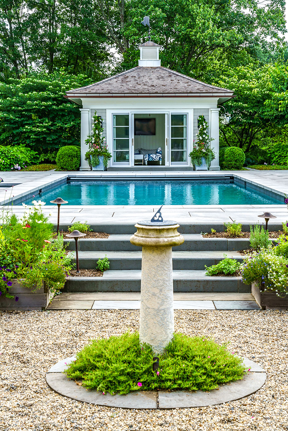 Outdoor Pool and Backyard Oasis by Onyx Corporation