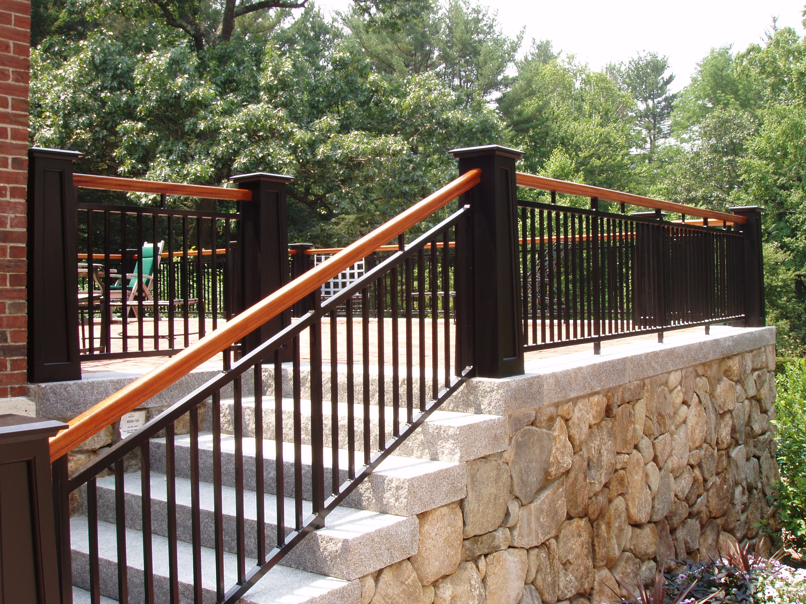 Stairway & Deck Railings by Perfection Fence