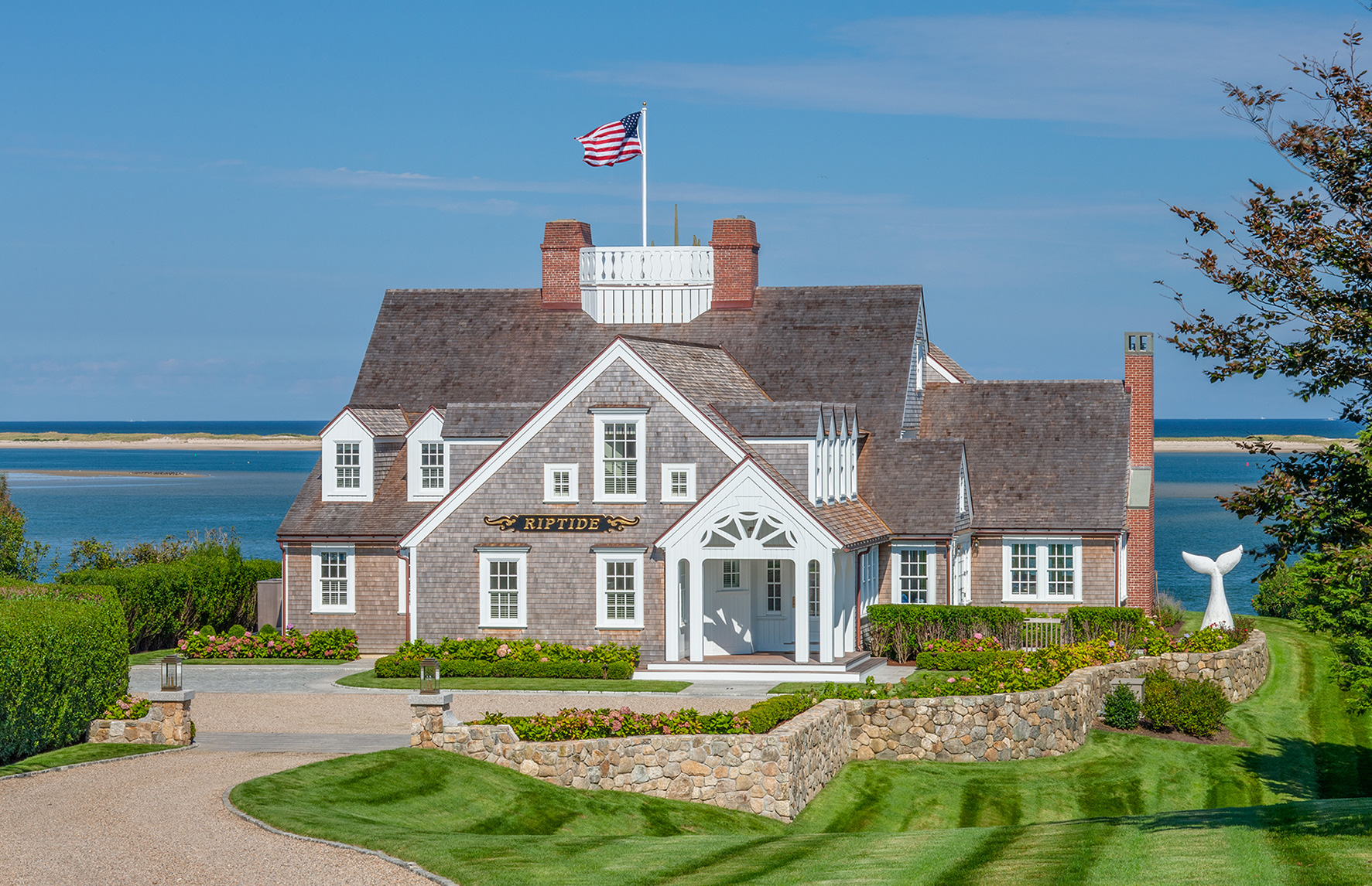 Custom Cape Cod home renovation by Polhemus Savery DaSilva Architects Builders 