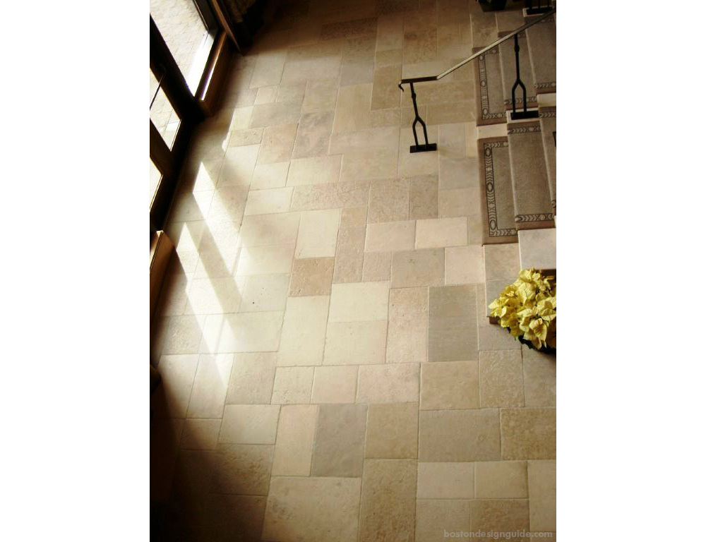 Natural stone and tile flooring