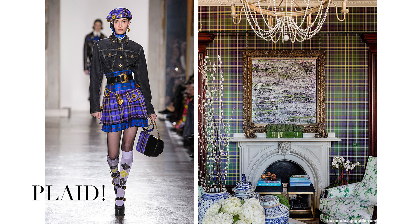 Fall Fashions in the Home, Plaid