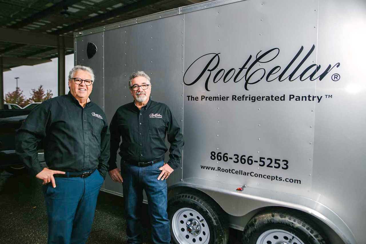 Paul DeLorenzo and Don Lake of RootCellar