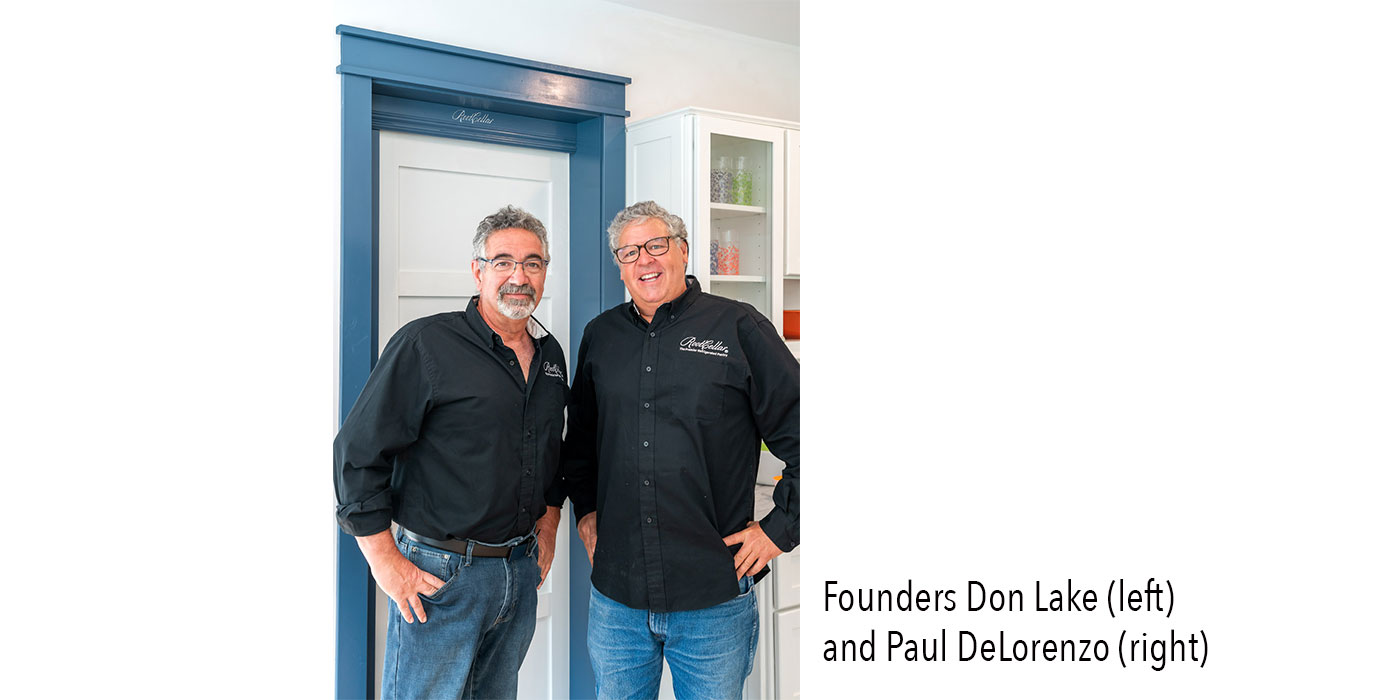 Owners Don Lake and Paul DeLorenzo of RootCellar Concepts