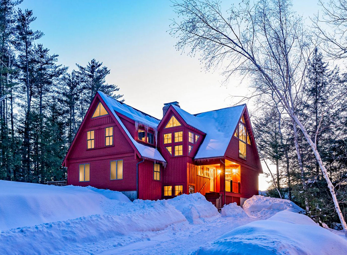 SV Design, Siemasko + Verbridge Ski Shack, Lakes Region, New Hampshire, Arrigo Construction, Eric Roth Photography