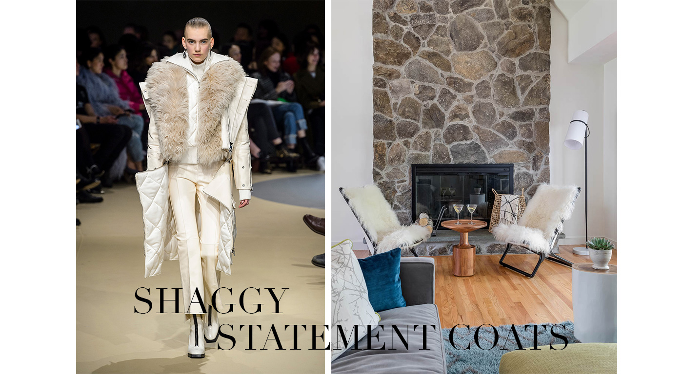 Fall Fashion in the Home, Shaggy Statement Coats