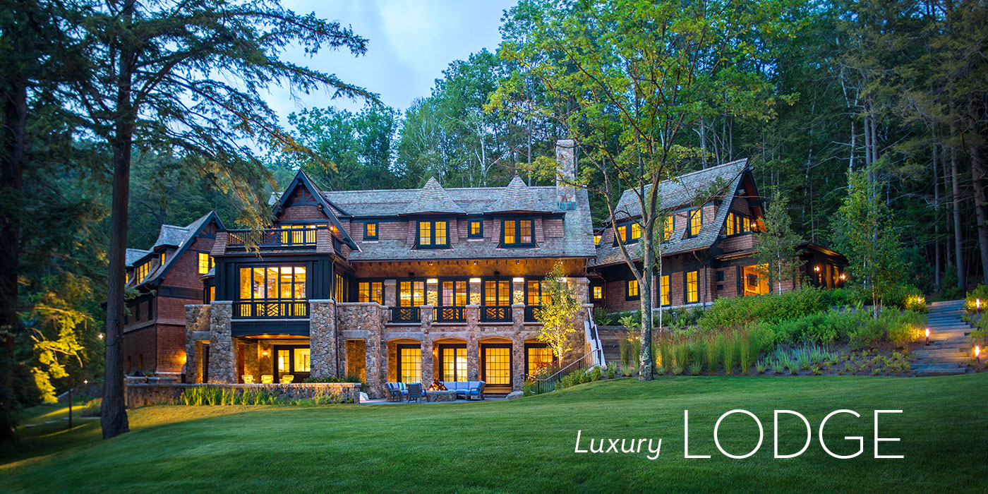 Lake Sunapee Home designed by Shope Reno Wharton and constructed by KVC Builders