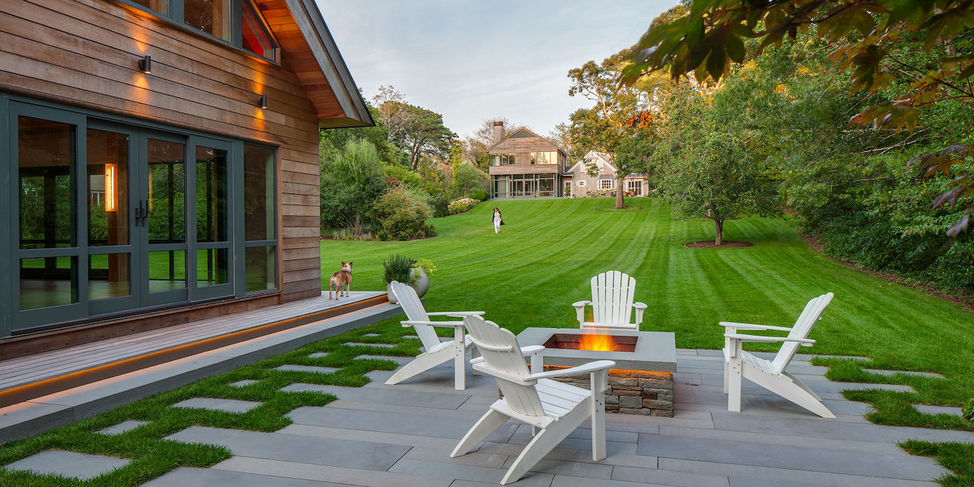 PSD Social Barn, Brian Vanden Brink, Exterior Lawn, Cape Cod