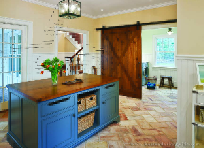 High-end mudroom
