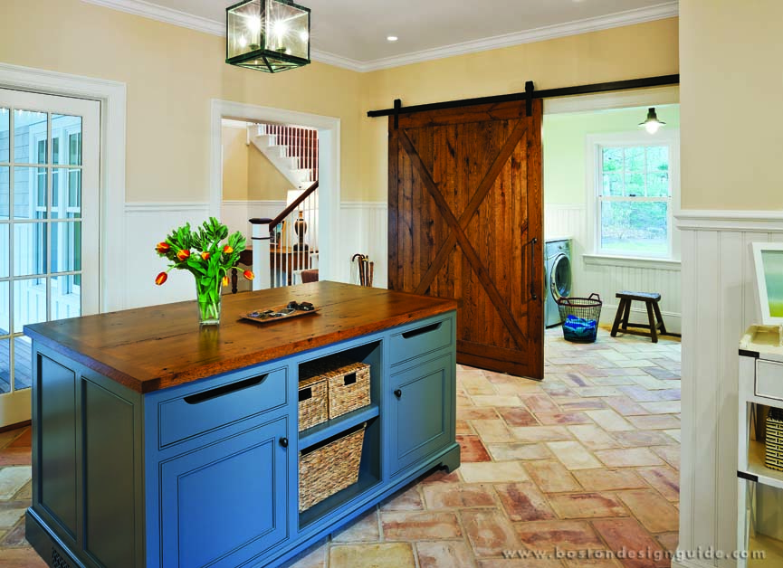 High-end mudroom