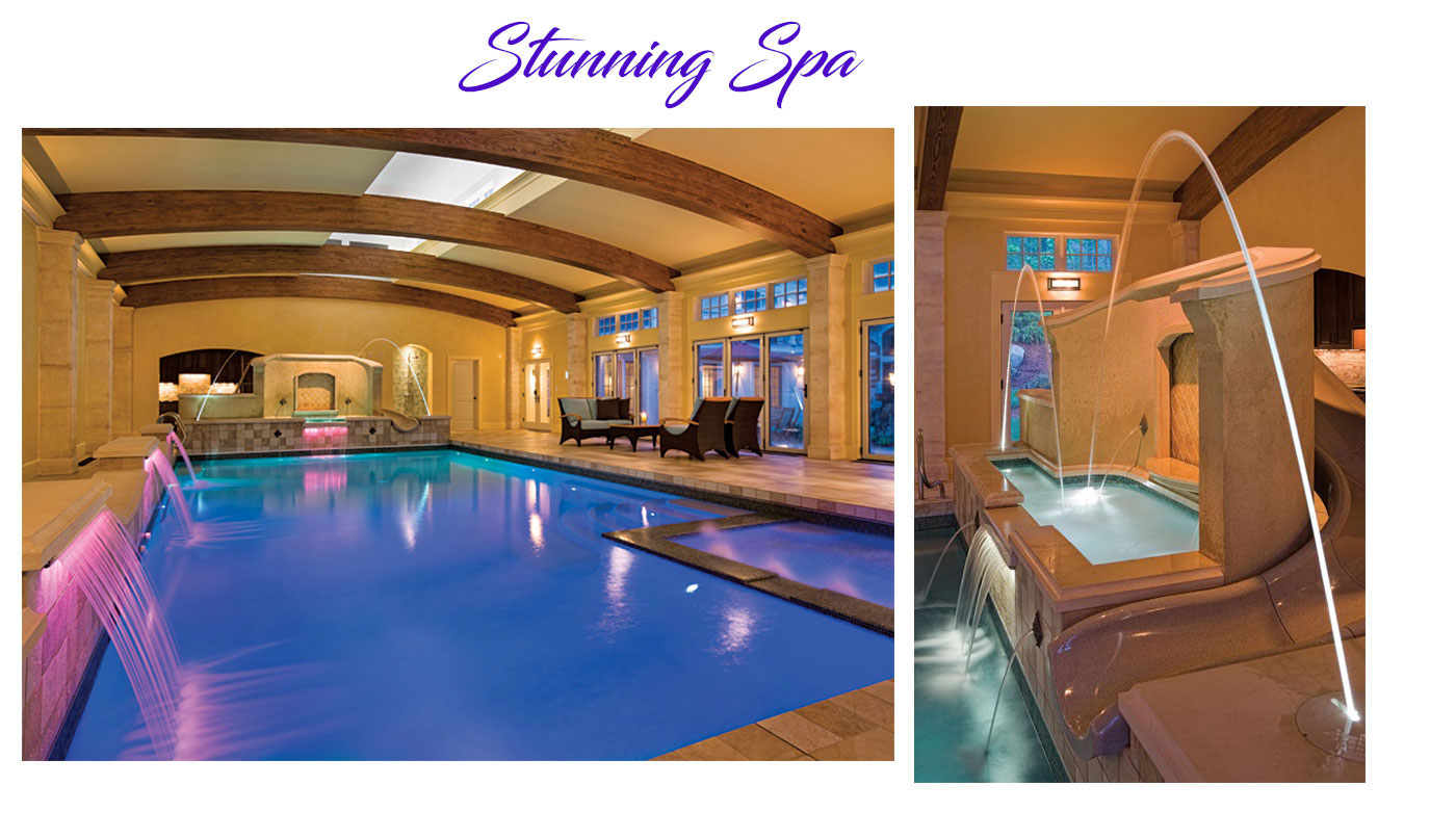 Indoor pool and spa by Combined Energy Systems Inc.