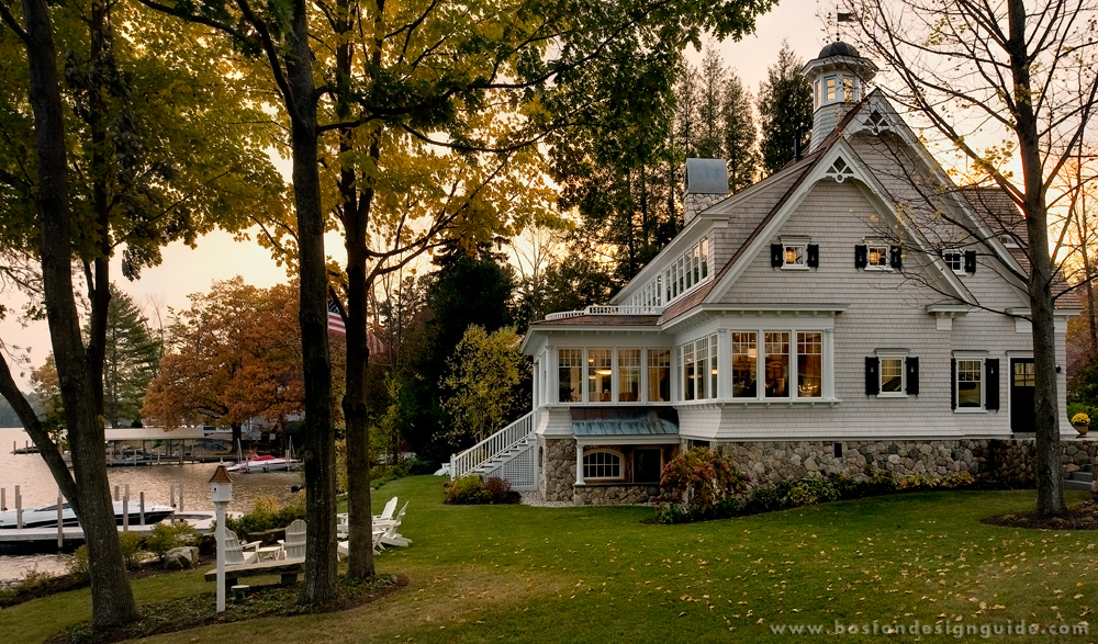 lakefront home architecture