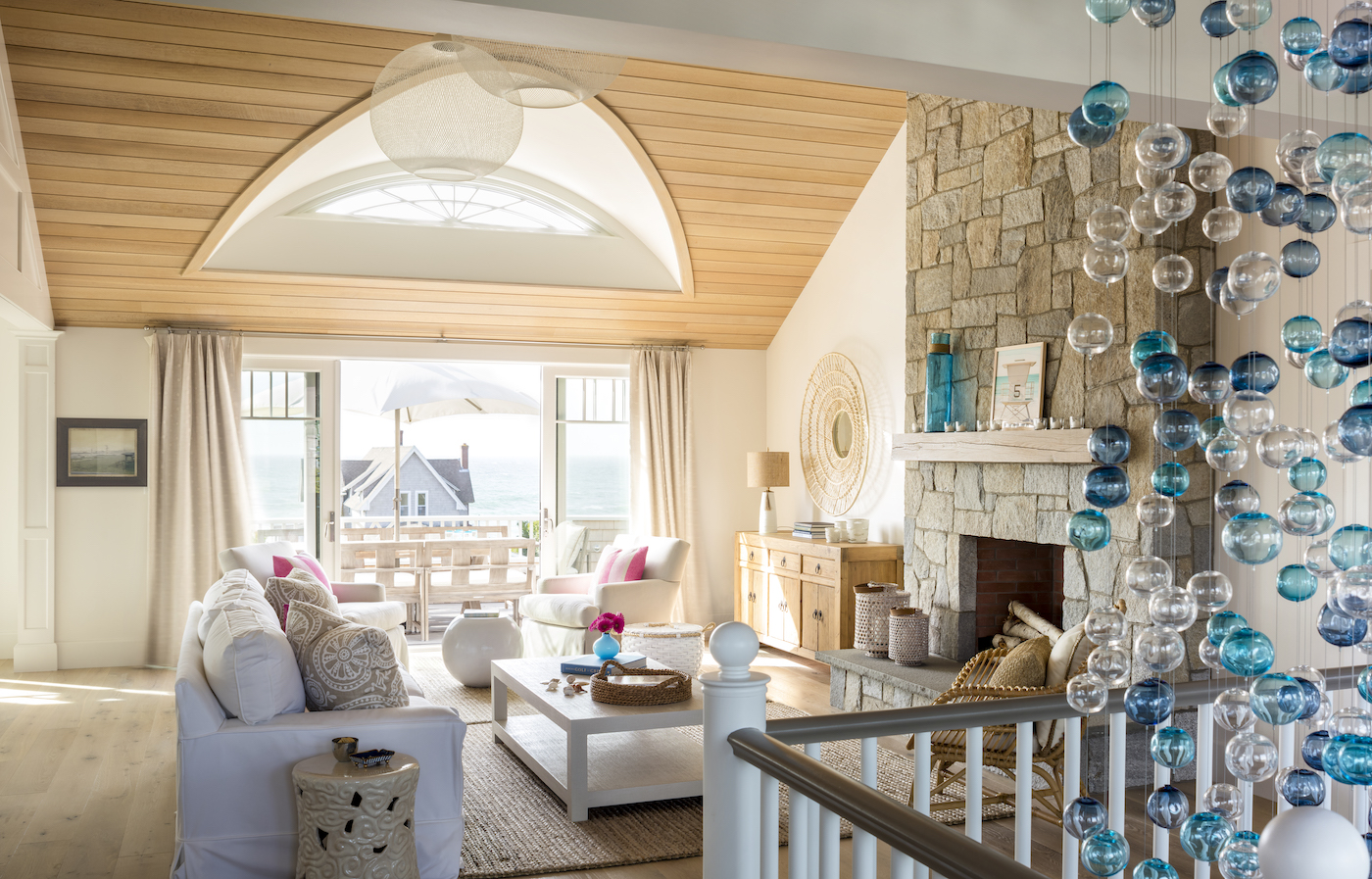 Warren Jagger Photography SV Design, Warren Jagger, Thrushcross, Rhode Island Beach Home, Living Room