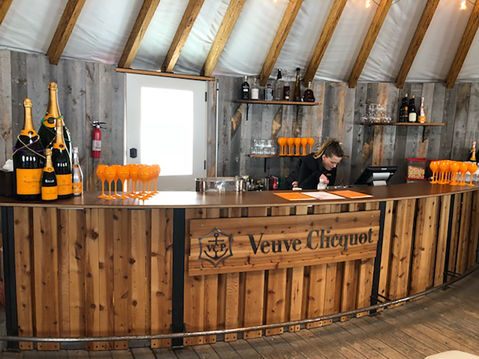 Veuve Clicquot Yurt at Park City, Utah