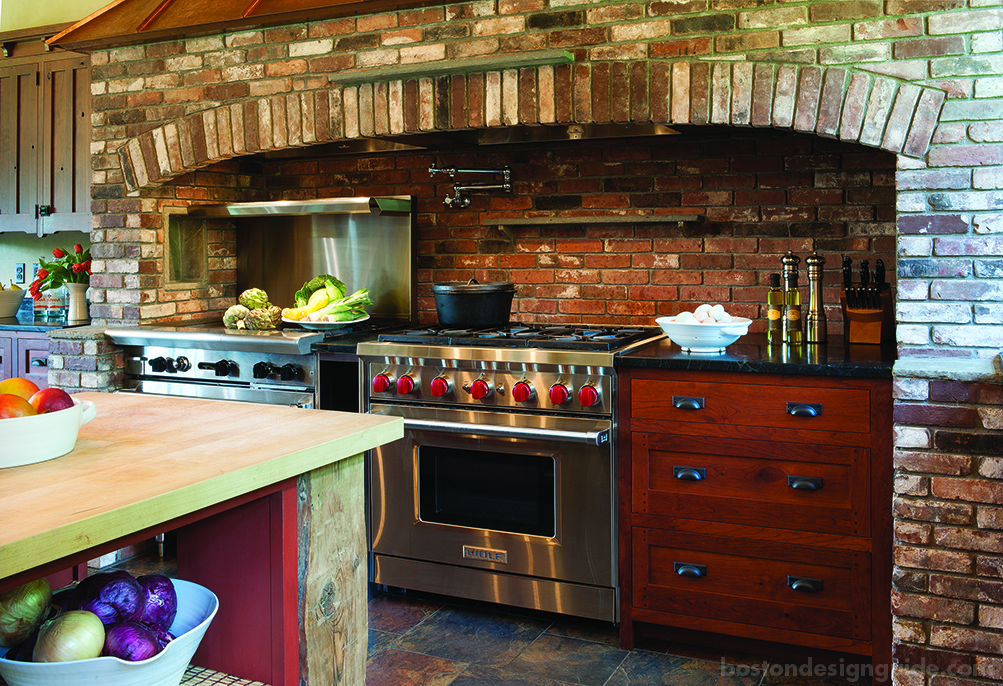 Rustic Kitchen Stove