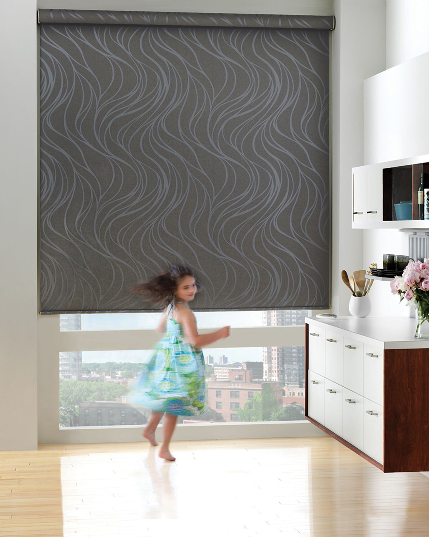 High-end window treatments with Hunter Douglas