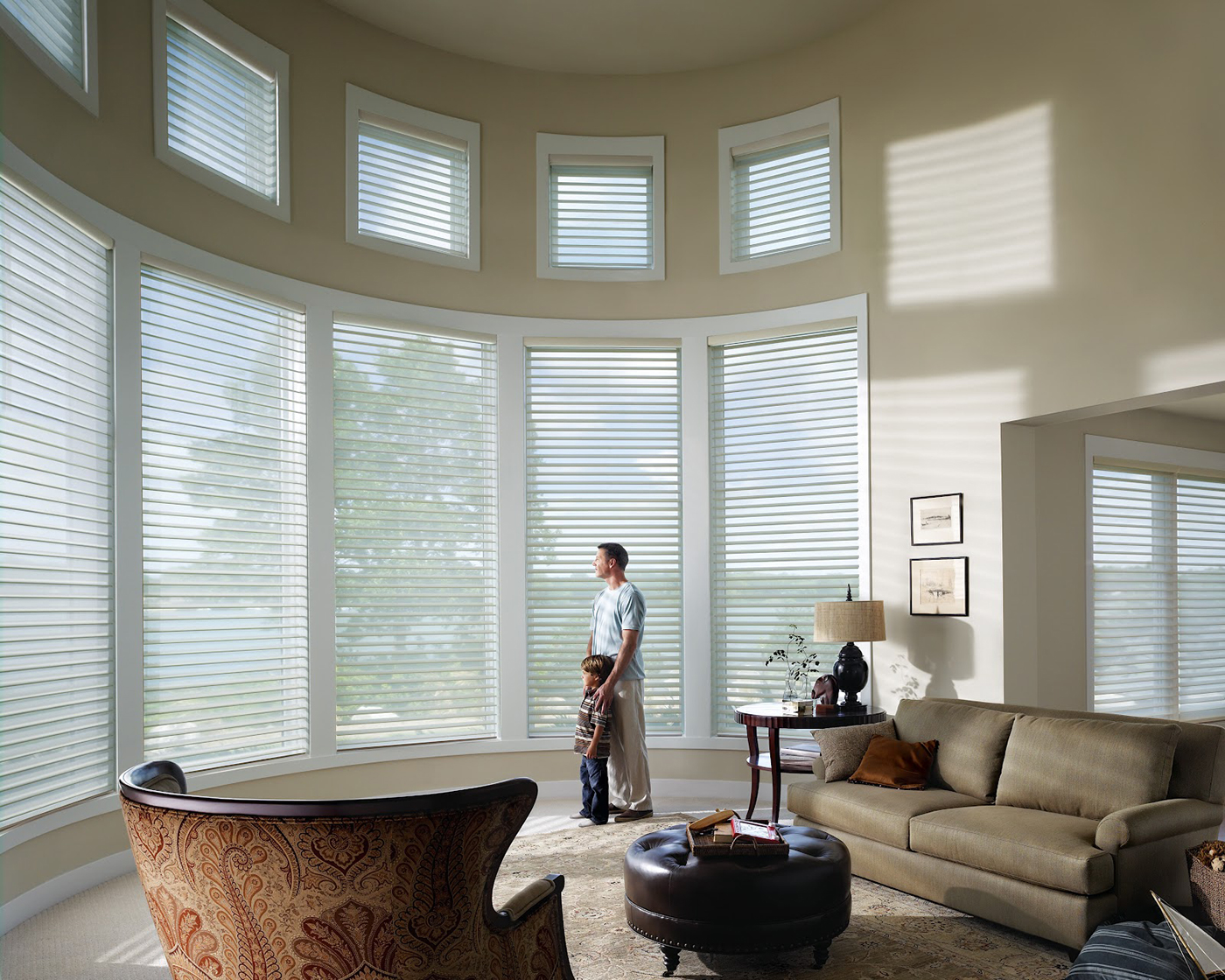 High-end window treatments with Hunter Douglas