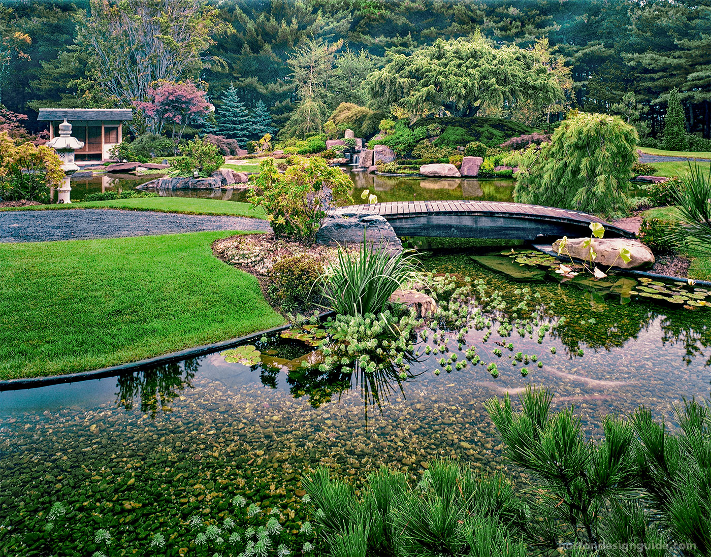 Japanese Strolling Garden by ZEN Associates