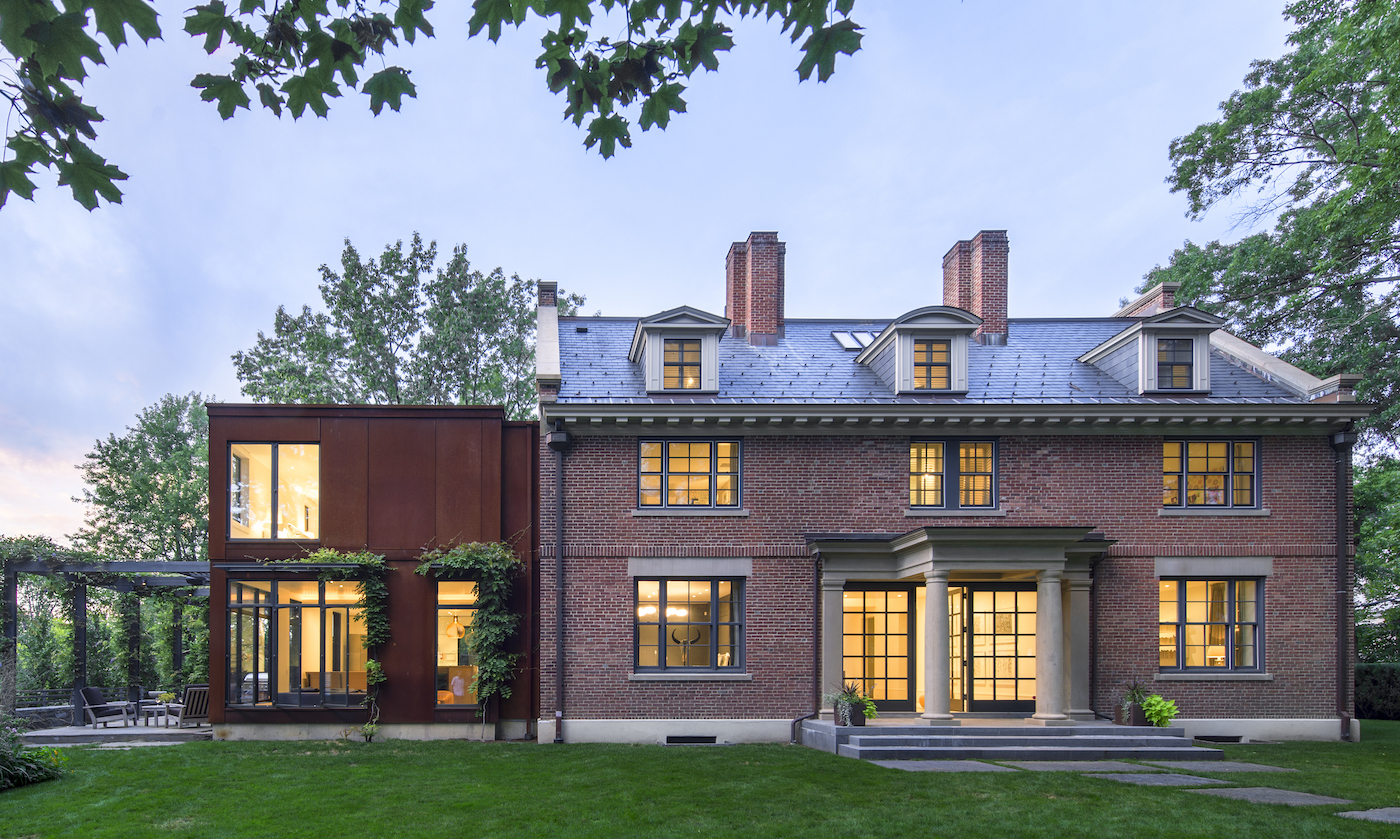 Chuck Choi Photography Thoughtforms, Georgian Revival, Chuck Choi, Exterior, Contemporary Addition