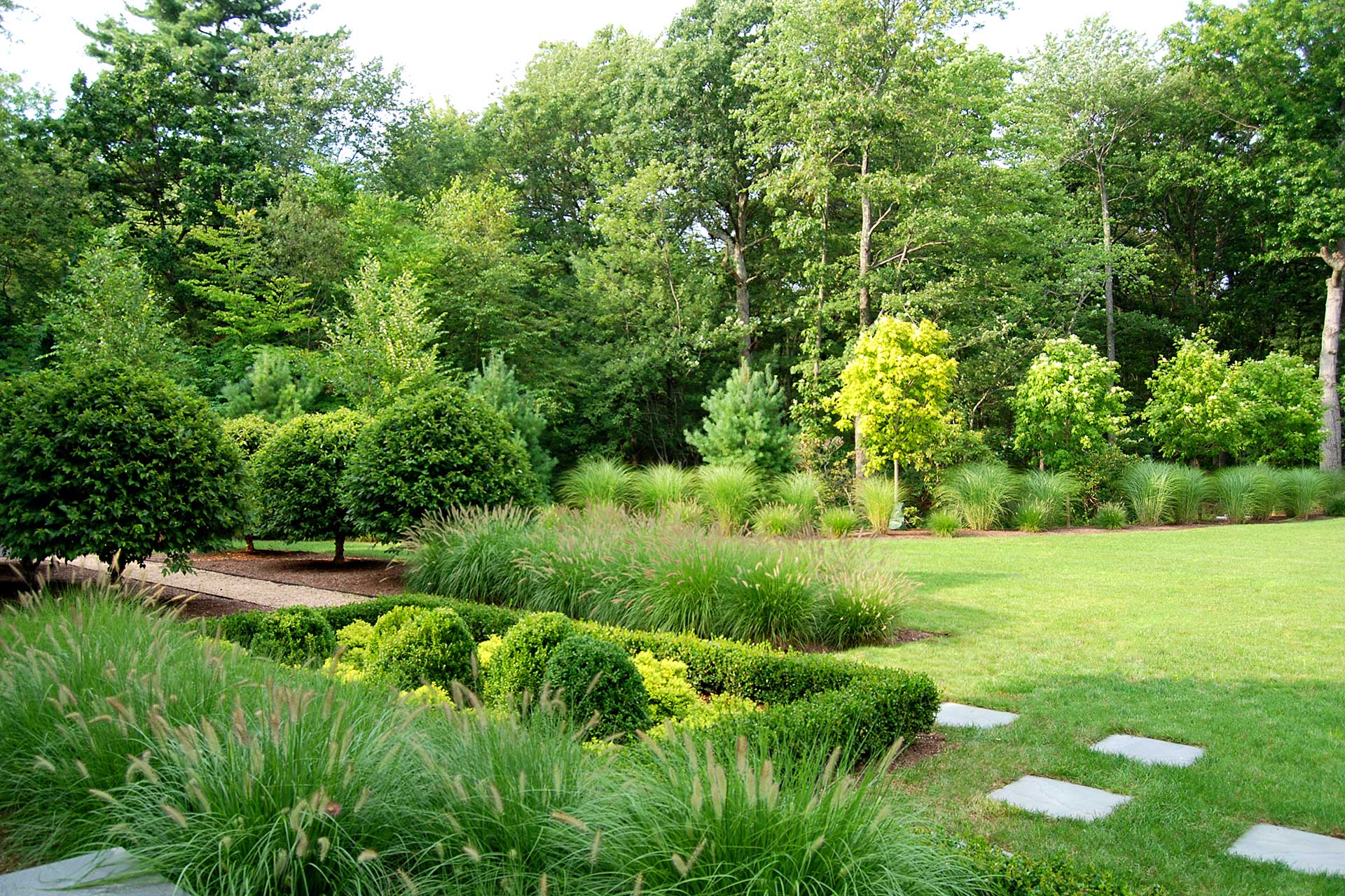 Contemporary landscape design by Boston landscape professionals a Blade of Grass