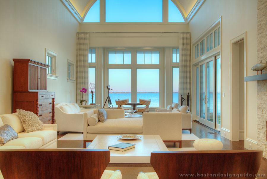 Waterfront Rhode Island Home by A. Tesa Architecture