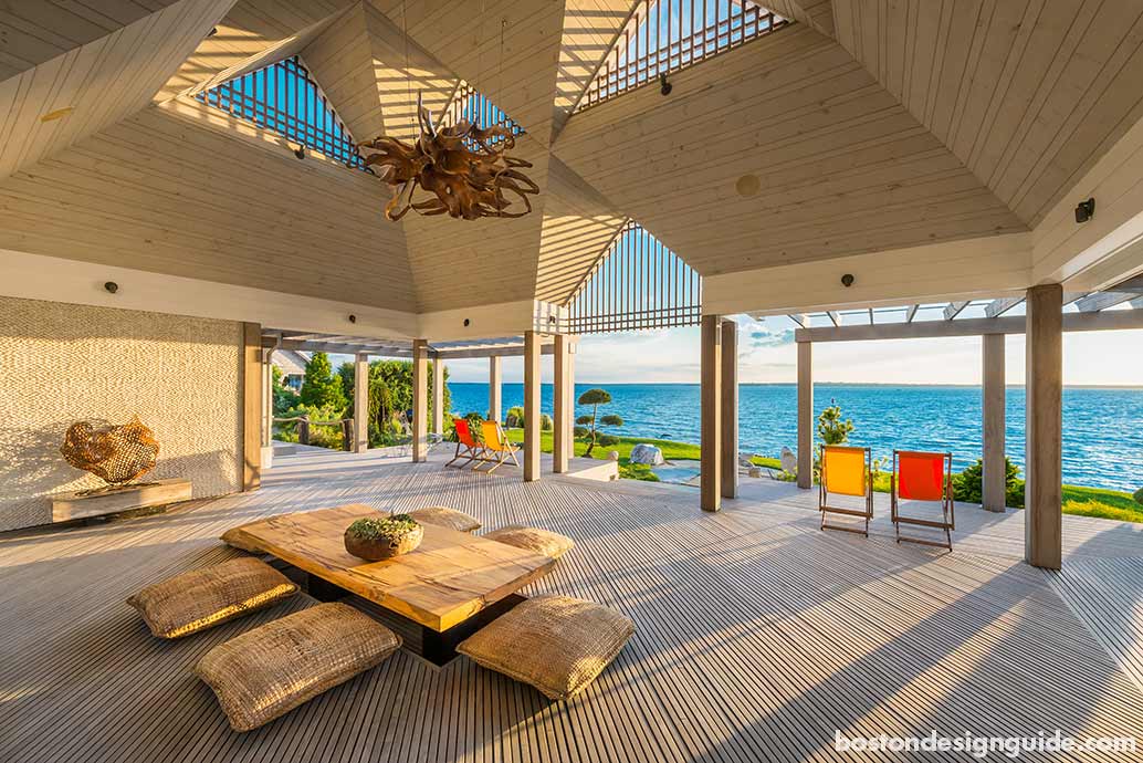 Andreozzi Architects asian inspired coastal home