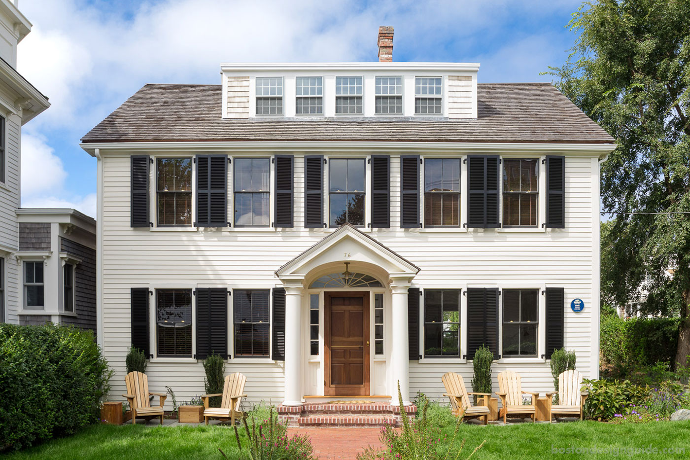 Provincetown renovation with period details by Bannon Builders