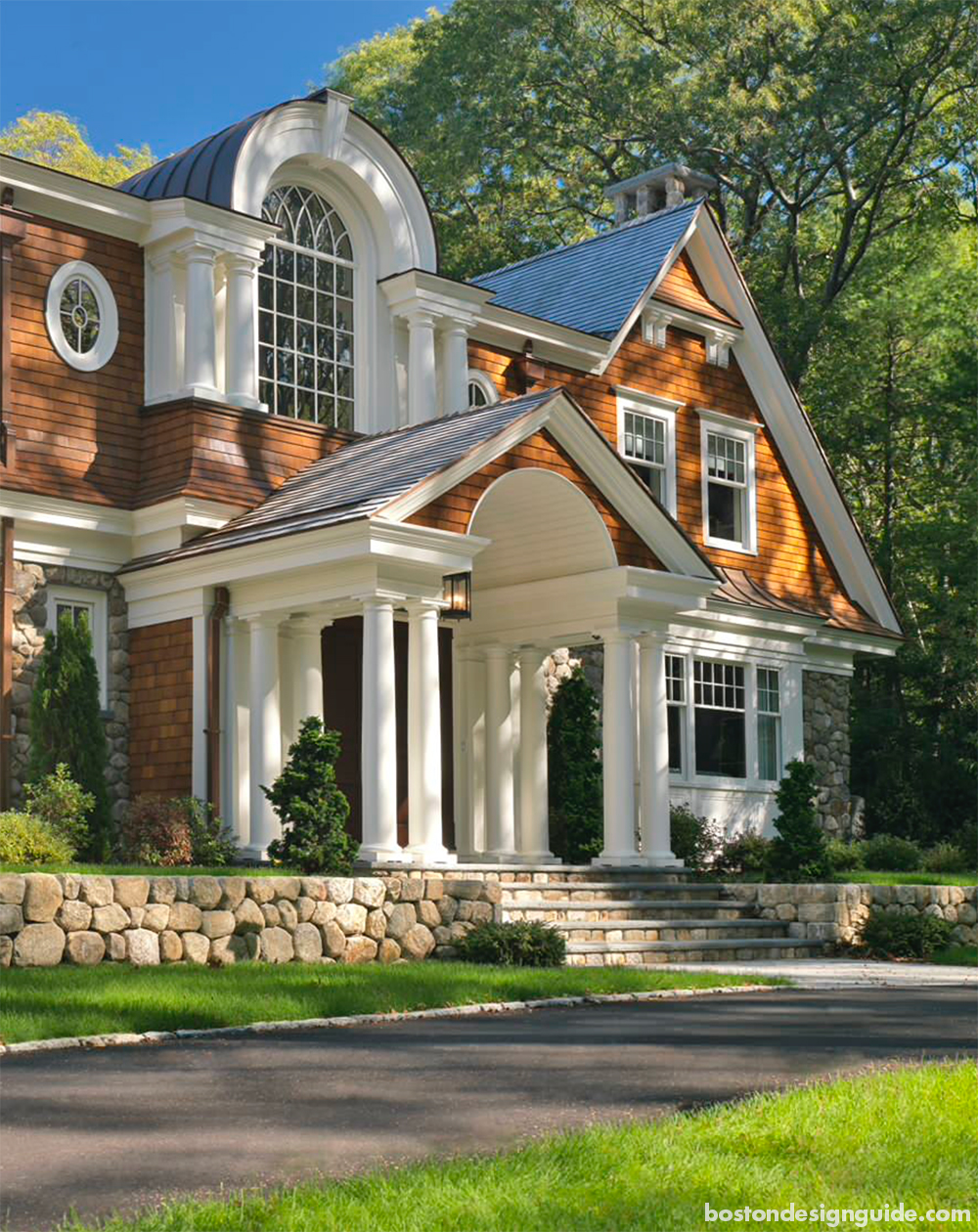 high end home architecture in New England