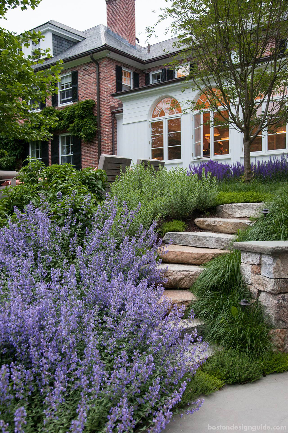 beautiful landscape architecture in New England