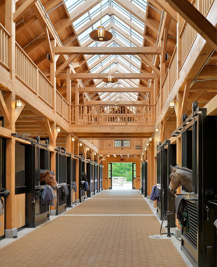 High-end New England Equestrian Estates and Stables