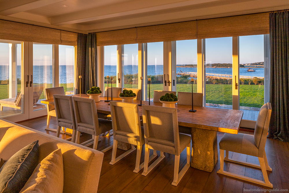 Exquisite Beach Home Dining Interior Design