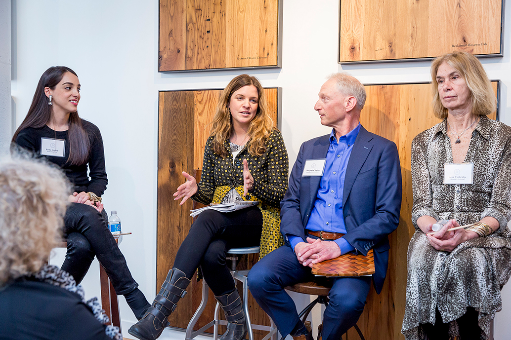4. Jewett Farms + Co. hosted a panel of industry experts for a “Lunch Date with a Designer” in their Boston Design Center show room on Tuesday April 4. Photo Courtesy of the Boston Design Center Boston Design Week celebration