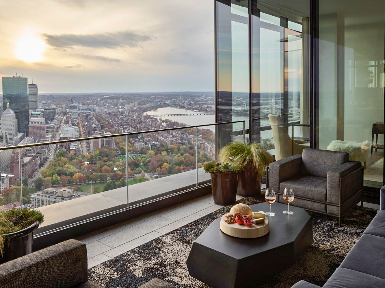 Custom Boston high-rise residence built by brookes + hill builders