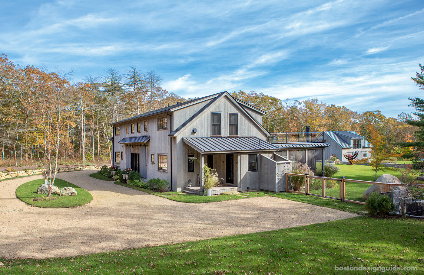 Post and beam home on Martha's Vineyard