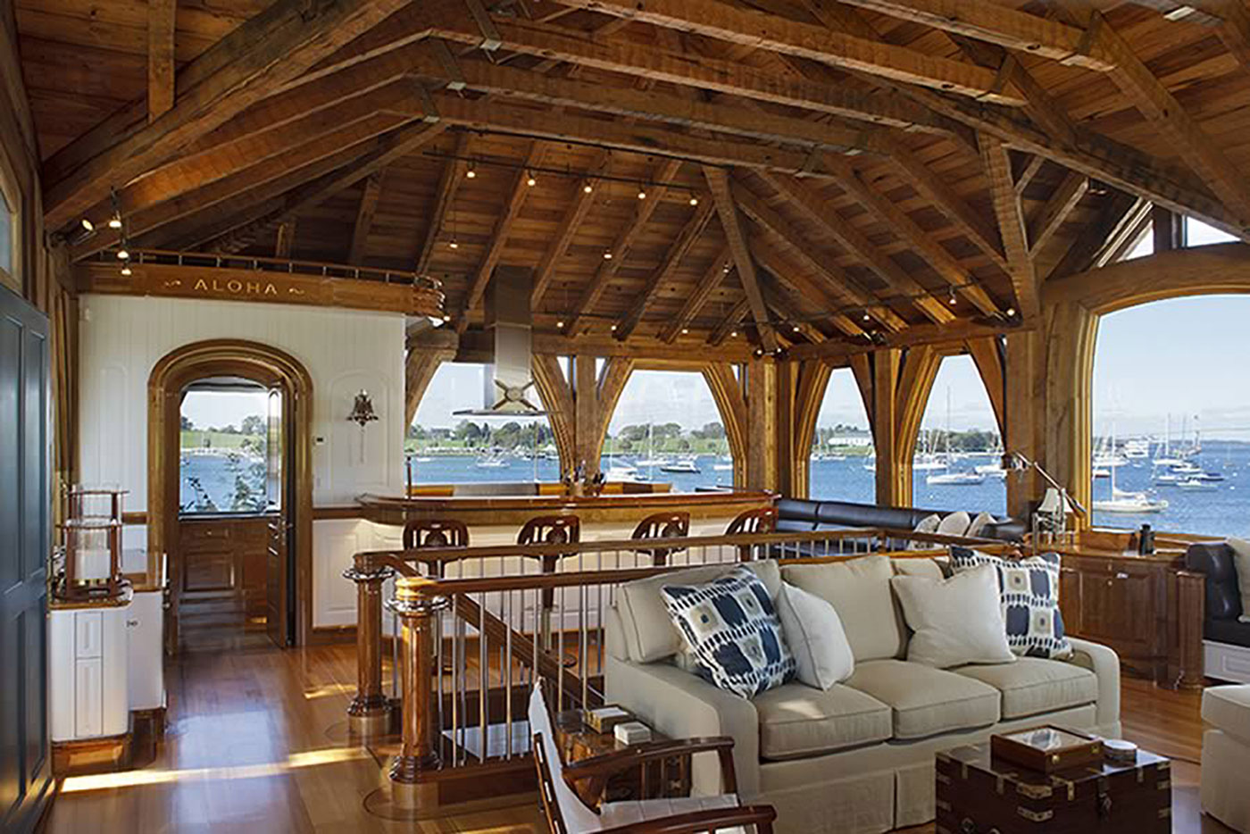 Historic boathouse renovation