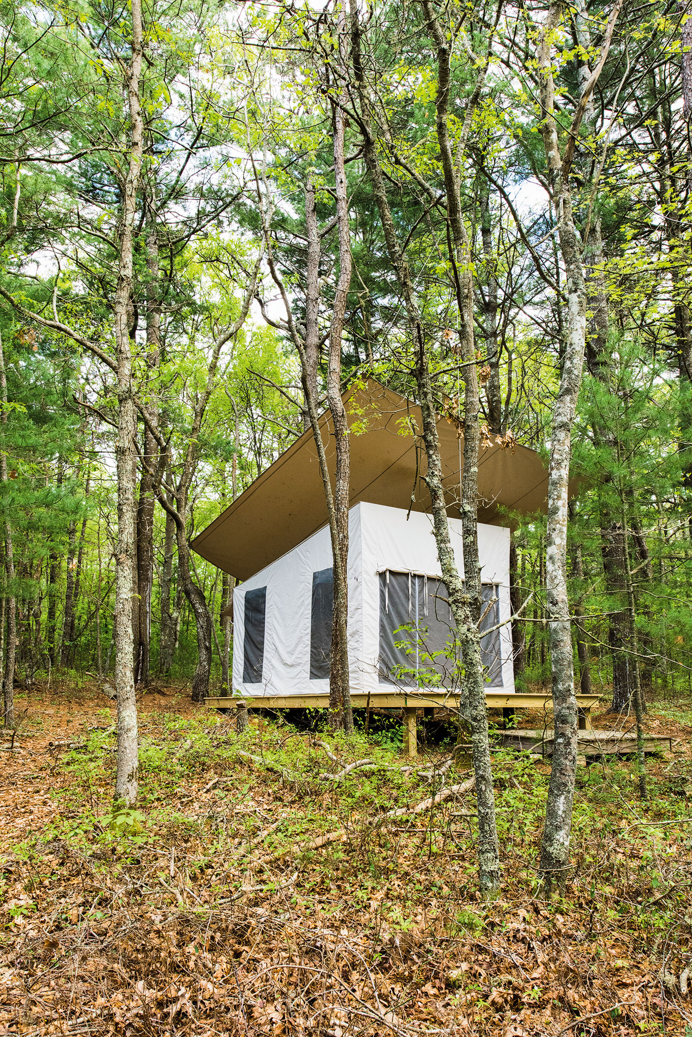 Kids Glamp designed by Cape Cod architect Jill Neubauer of Jill Neubauer Architects