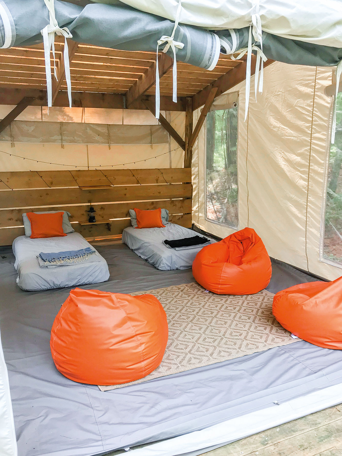 Kids Glamp designed by Cape Cod architect Jill Neubauer of Jill Neubauer Architects