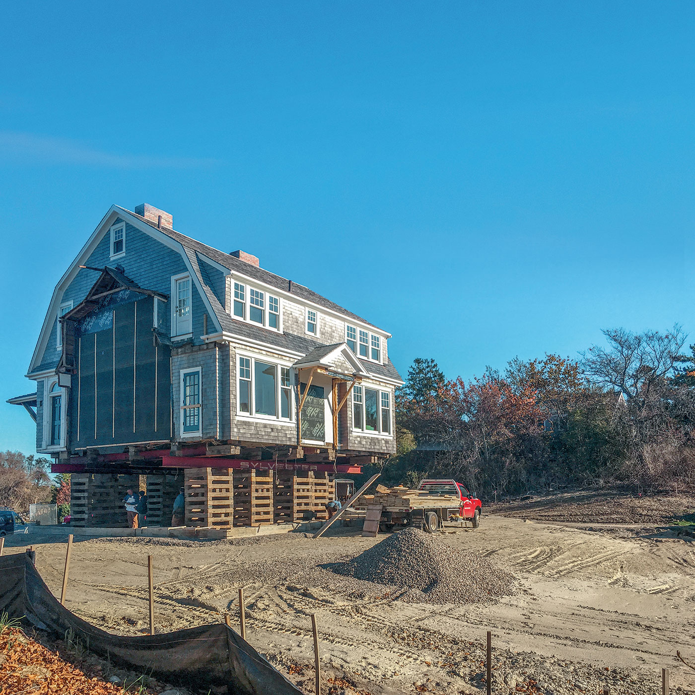 A FEMA compliant, historic Cape Cod renovation