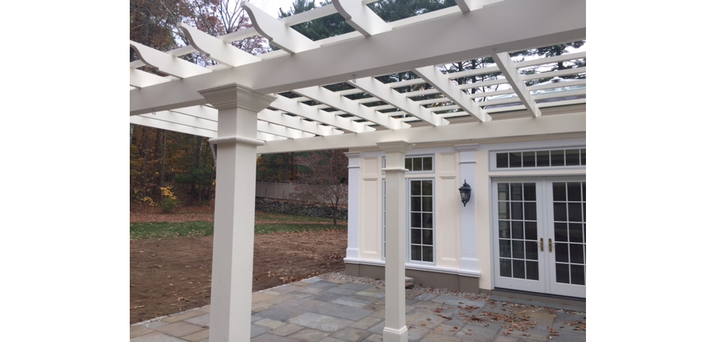 Custom pergola design