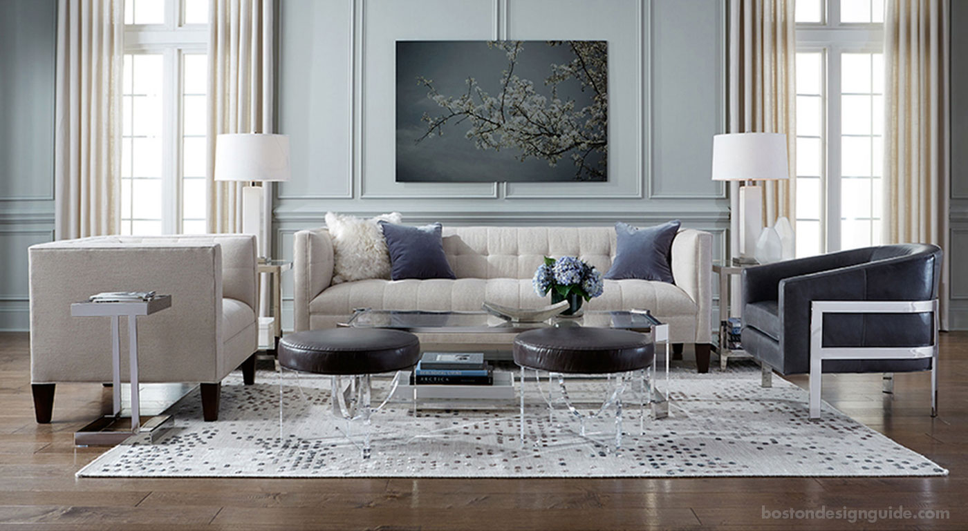 Mitchell Gold + Bob Williams contemporary rugs and furniture