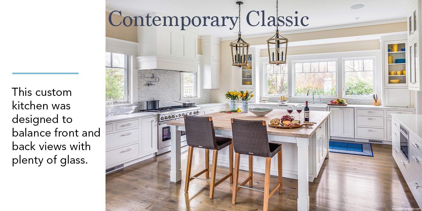 Coastal Kitchen, Contemporary Classic