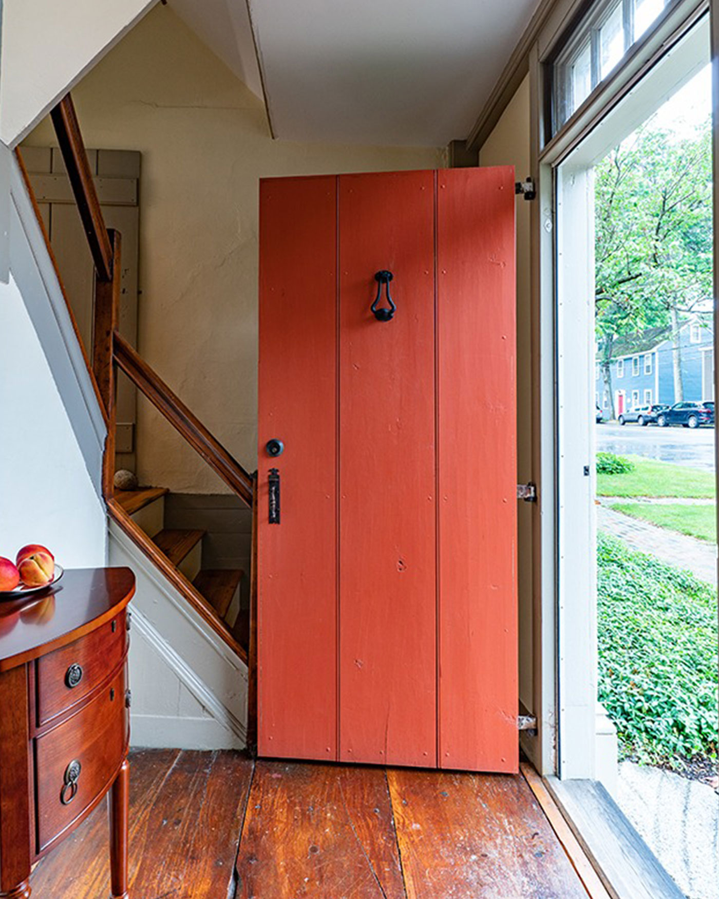 Living Coral used in a historic home by Cummings Architects