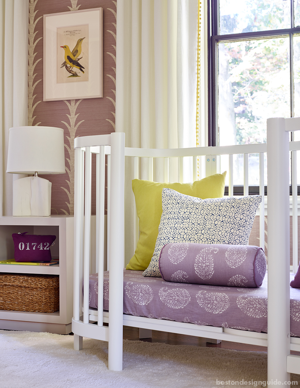 “It’s a Girl!” Nursery Bedroom by Barbara Elza Hirsch | Boston Design Guide