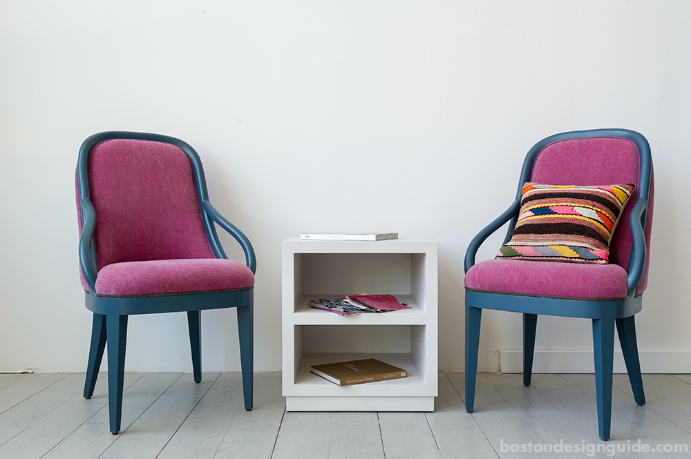 “Bois et Couleur” at Dowel Furniture European style furniture in New England
