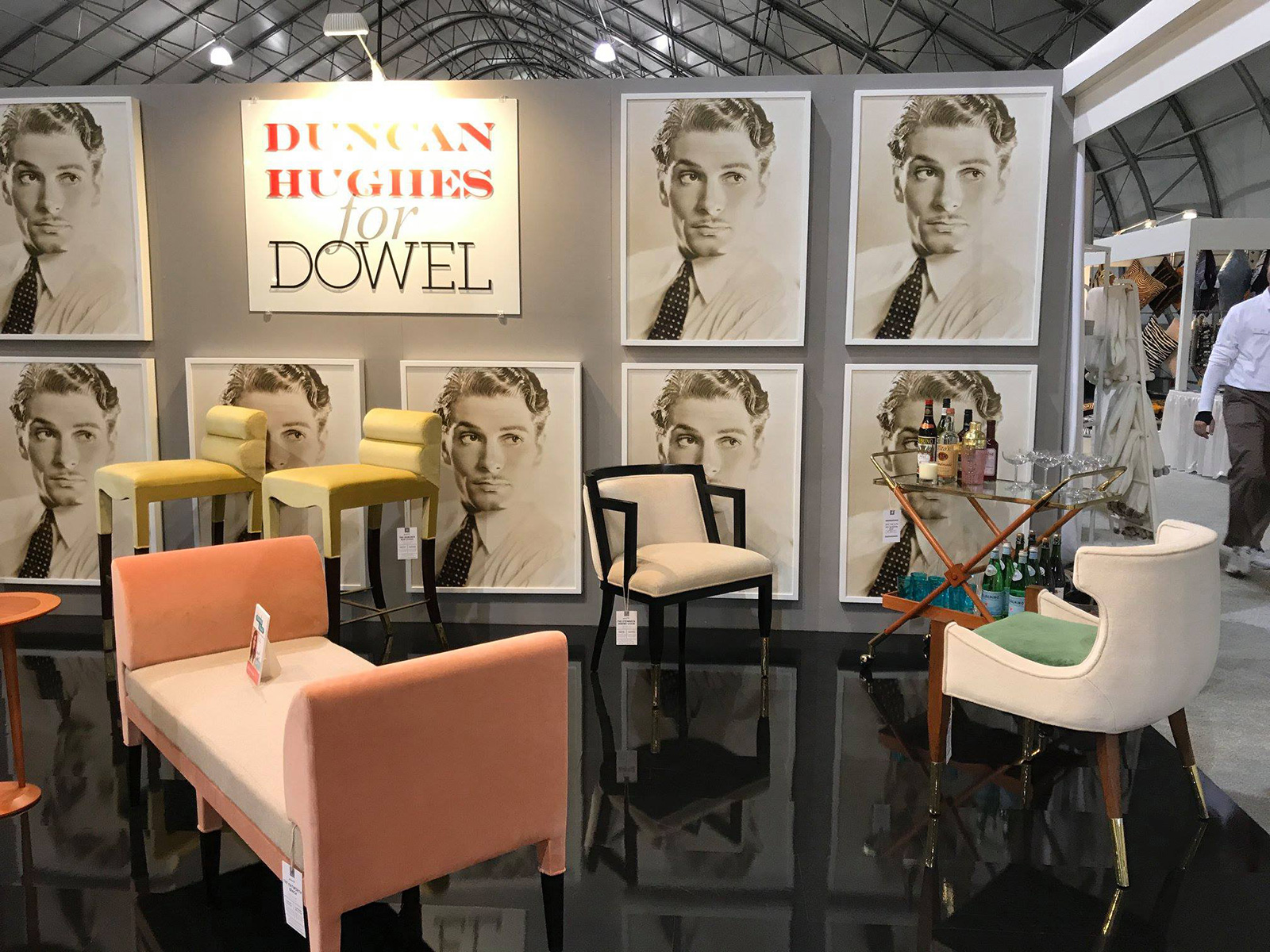 Duncan Hughes furniture collection for Dowel Furniture Boston interior designer furniture line