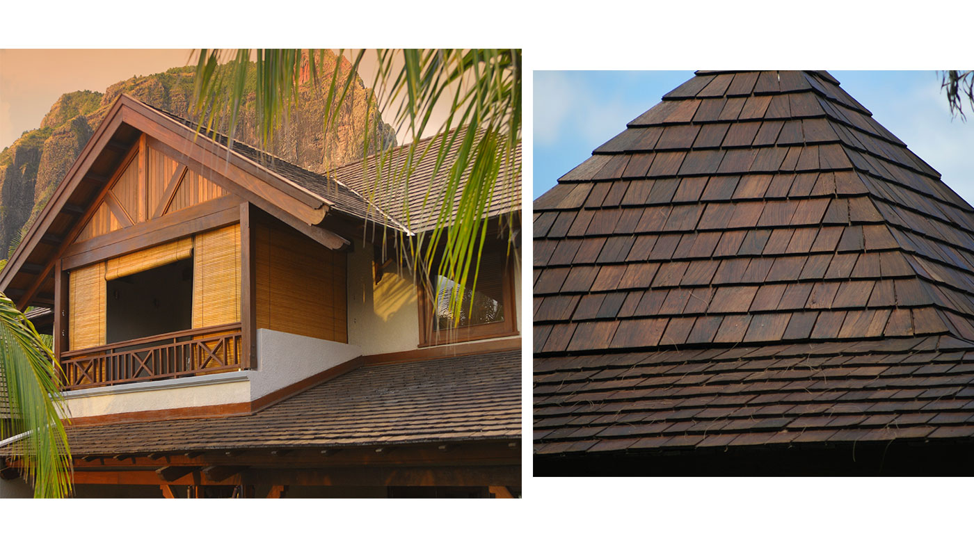 Turada Hardwood Shingles by Tropical Timberwoods