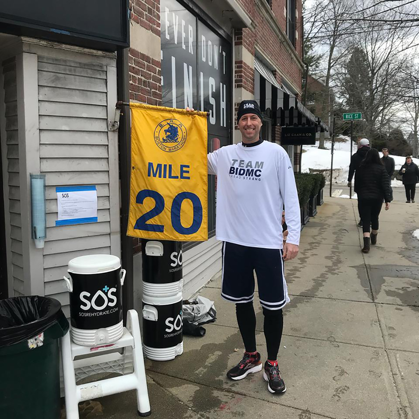 Boston Marathon Runners