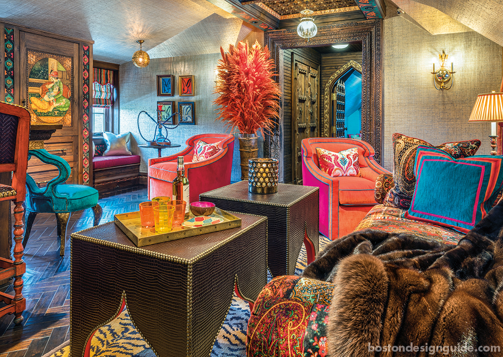 Interior Design: Anthony Catalfano Interiors; Builder: Kenneth Vona Construction; Photography: Warren Patterson indian themed room design