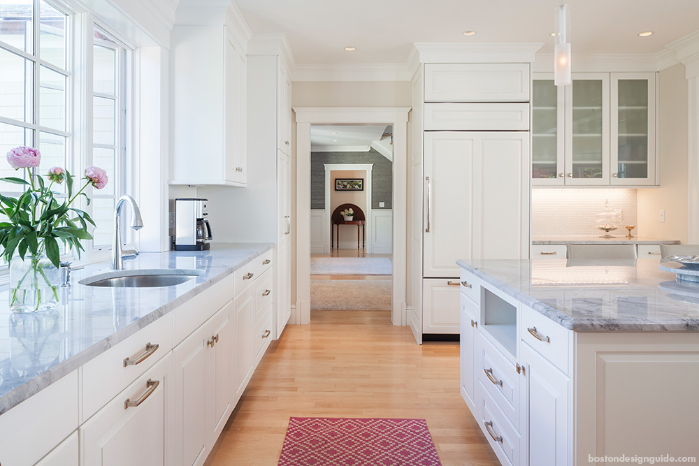 New England Home design and construction, high end kitchen