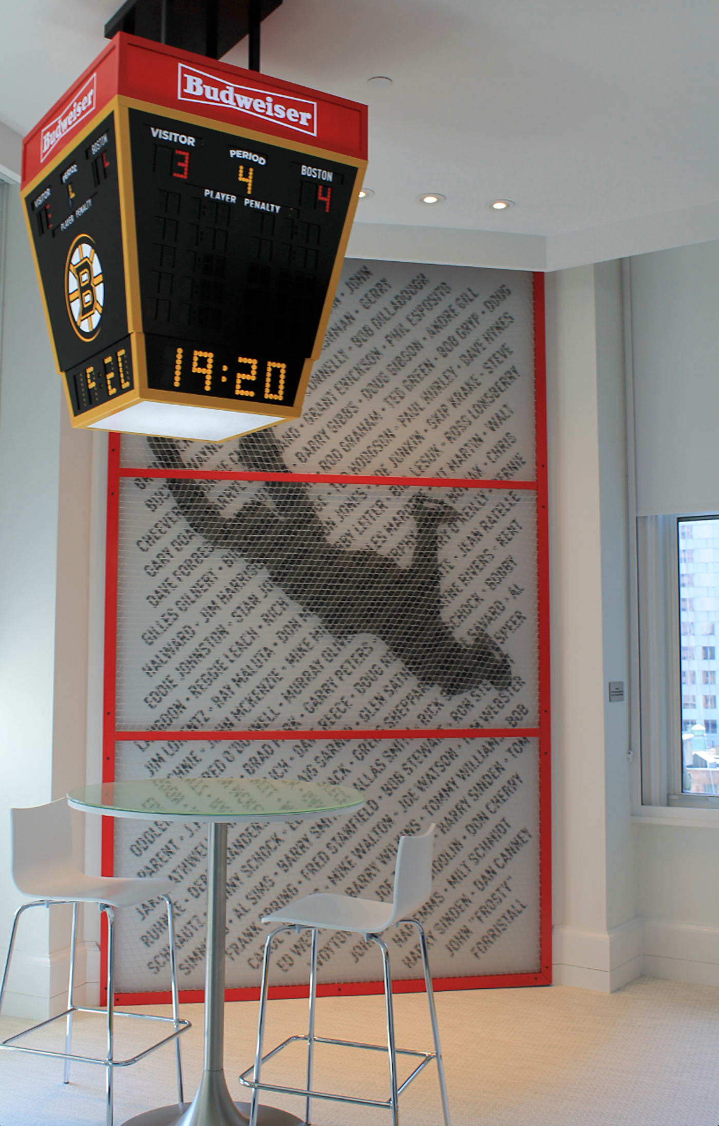 Bobby Orr Suite at The Ames Hotel Boston