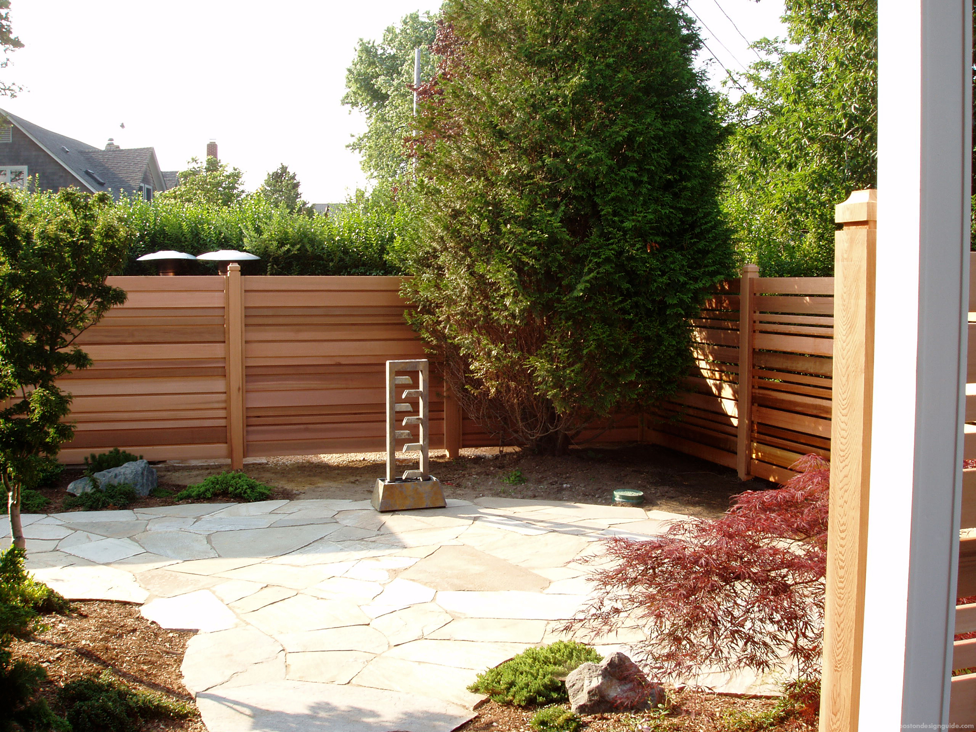 landscape design transformation courtyard